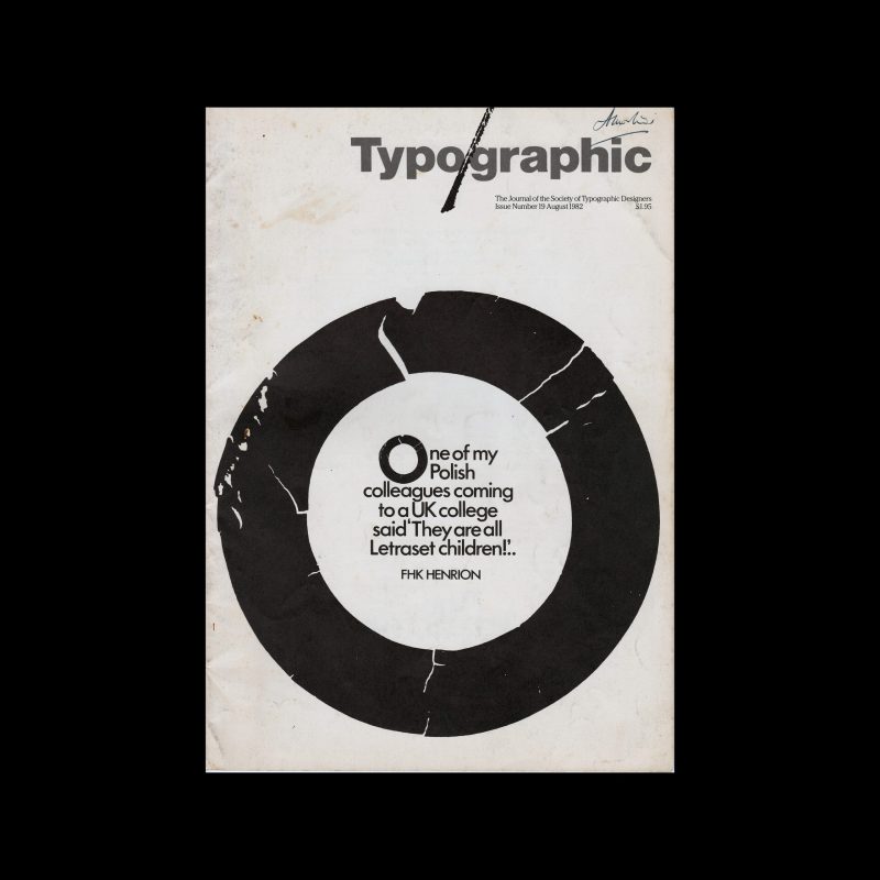 Typographic, 19, August 1982