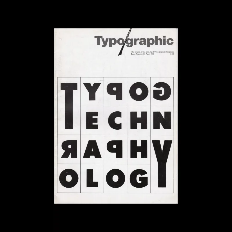 Typographic, 21, April 1983