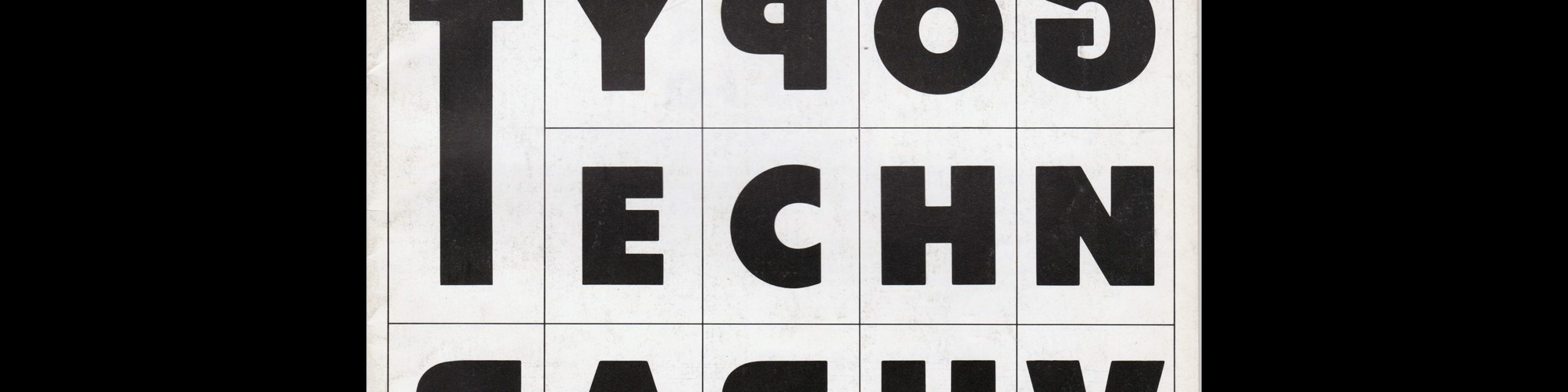 Typographic, 21, April 1983
