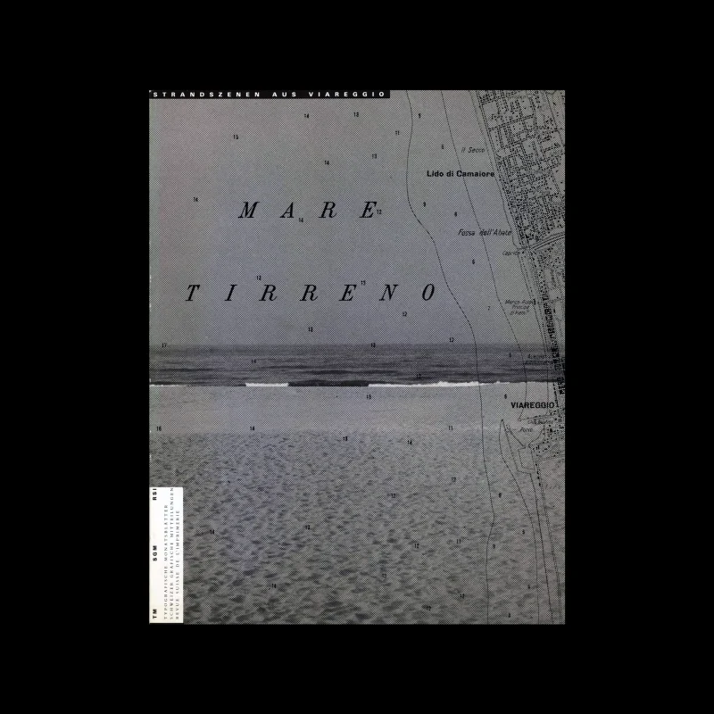 Typografische Monatsblätter, 3, 1985. Cover design by Jean Robert