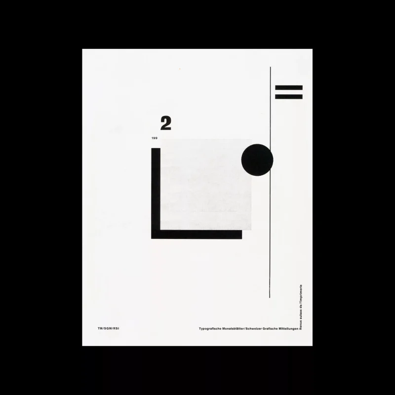 Typografische Monatsblätter, 2, 1992