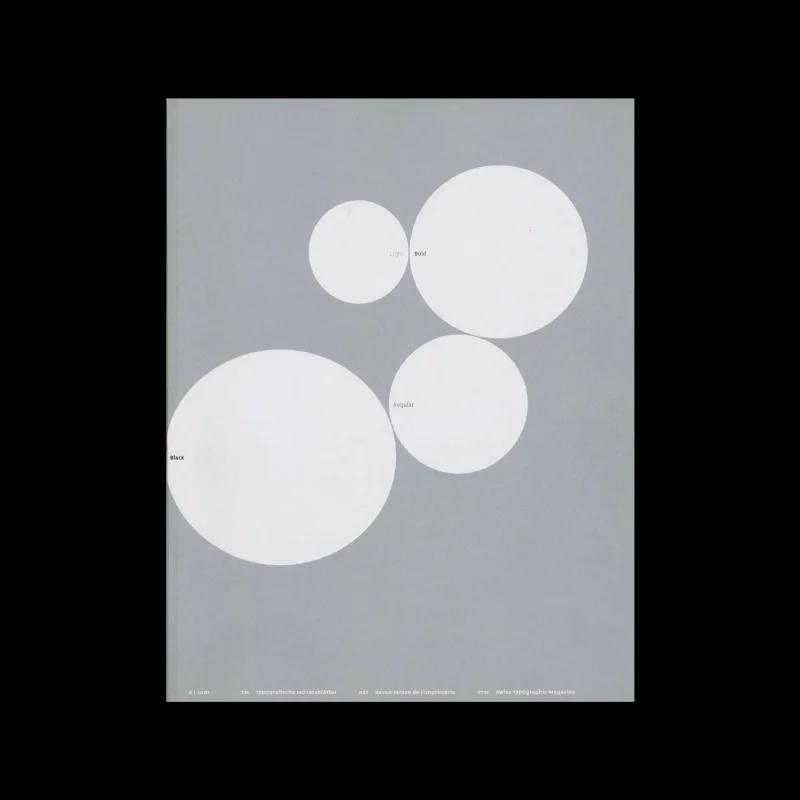 Typografische Monatsblätter, 2, 2001