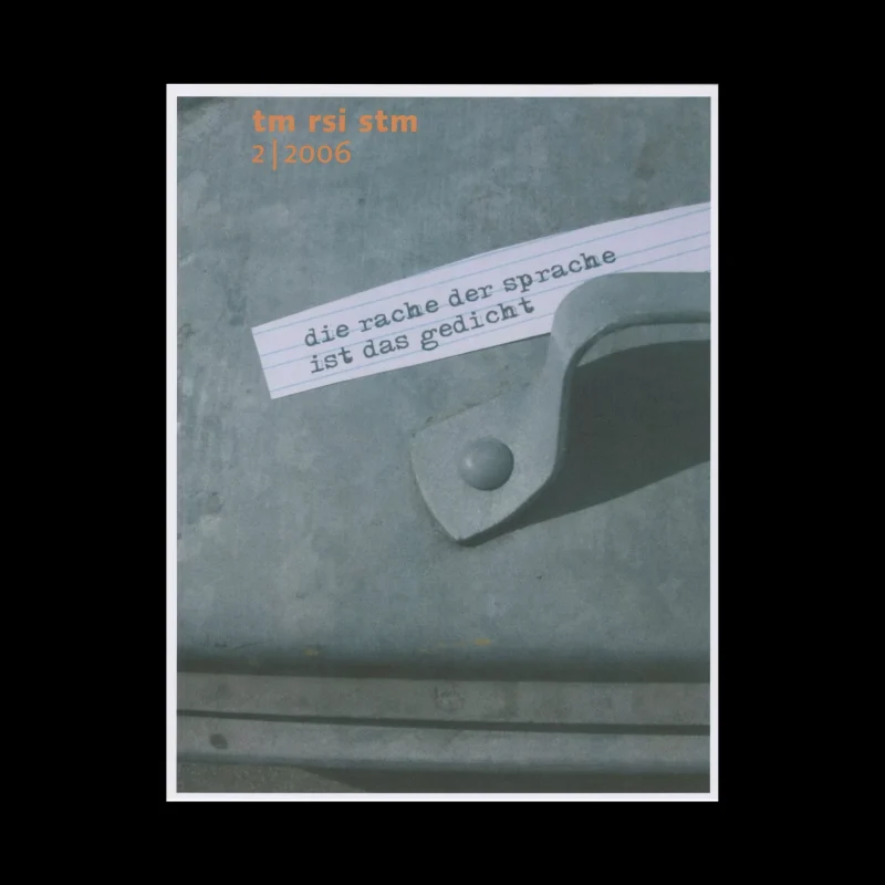 Typografische Monatsblätter, 2, 2006