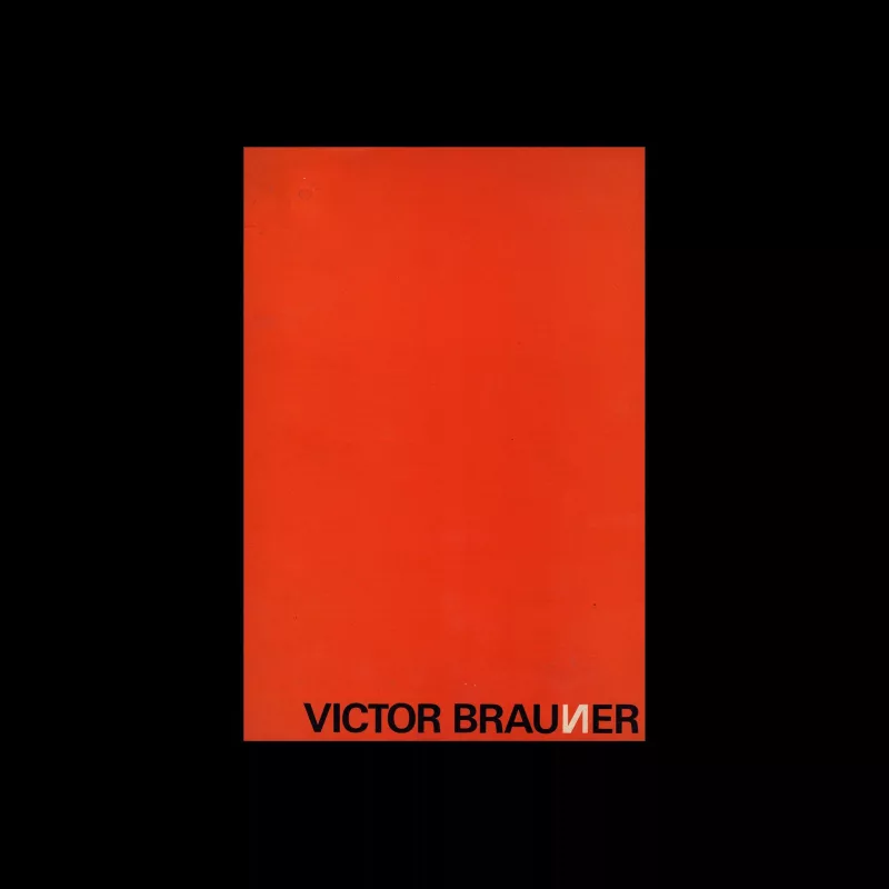 Victor Braunner, Stedelijk Museum, Amsterdam, 1965 designed by Wim Crouwel and Anneke Huig (Total Design)