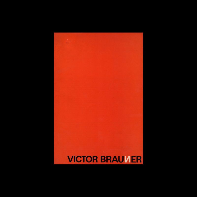 Victor Braunner, Stedelijk Museum, Amsterdam, 1965 designed by Wim Crouwel and Anneke Huig (Total Design)