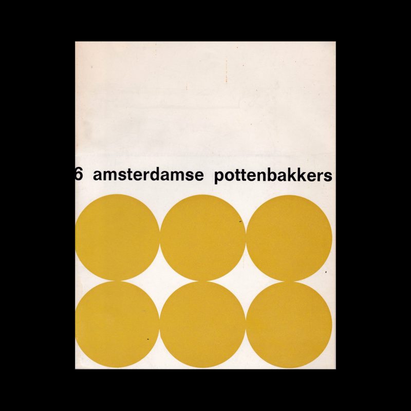 6 amsterdamse pottenbakkers designed by Benno Wissing