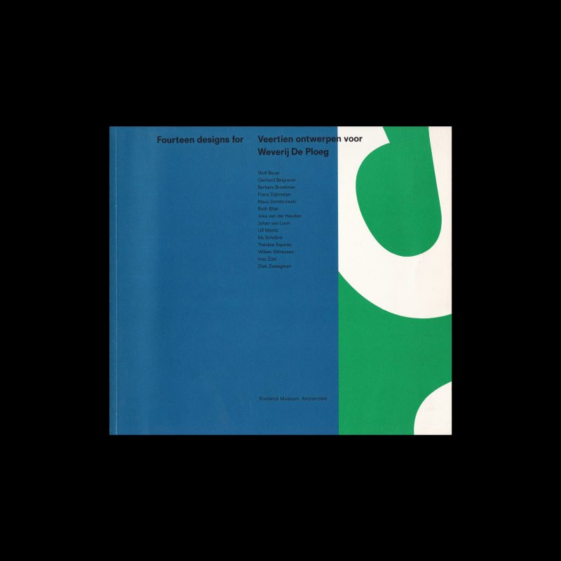 Fourteen designs for Weverij De Ploeg, Stedelijk Museum, Amsterdam, 1989. Designed by Arlette Brouwers