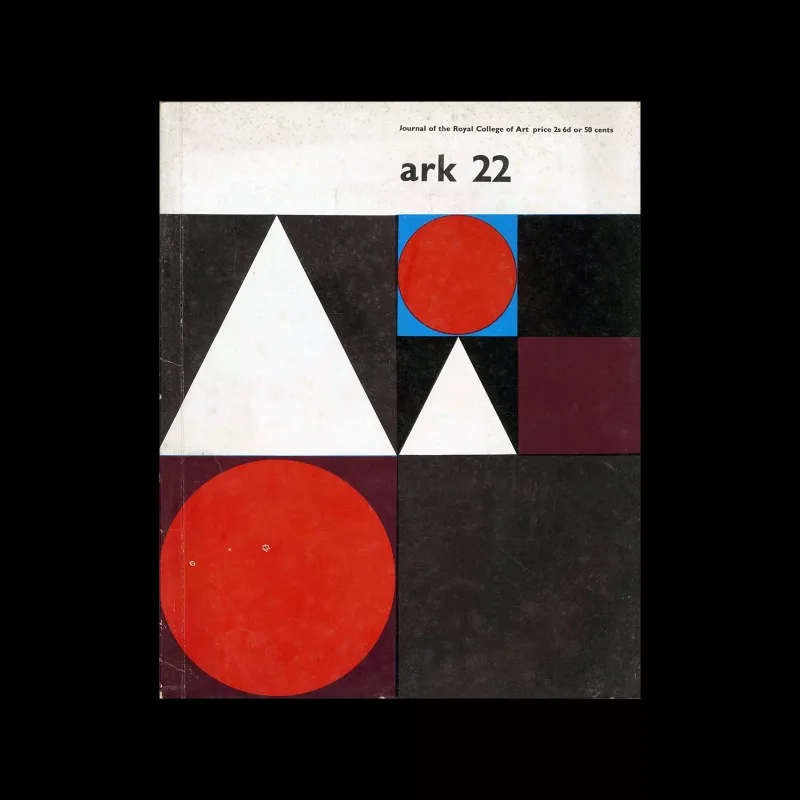 ARK No.22, Journal of the Royal College of Art, 1958