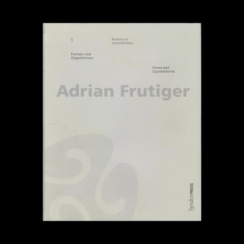 ©︎1998 Adrian Frutiger art book 1998 Adrian Frutiger art book - メルカリ