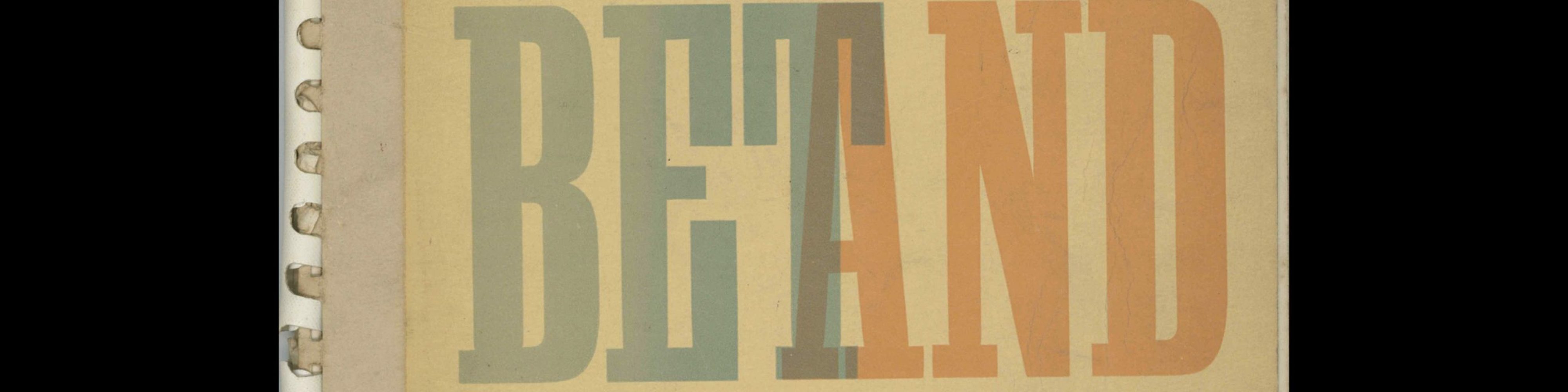 Alphabet and Image 1, Shenval Press, 1946