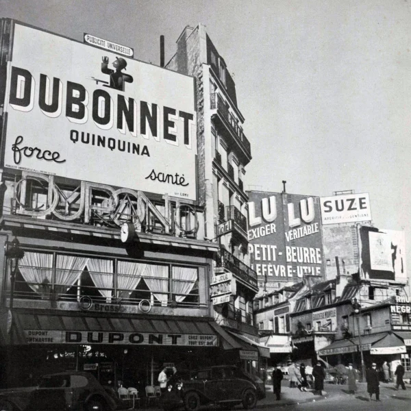 Analysis of Paris Poster Hoardings - Photograph by Maywald, Paris