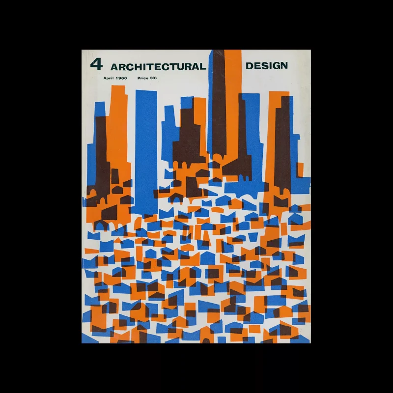Architectural Design, April 1960. Covert design by Theo Crosby.