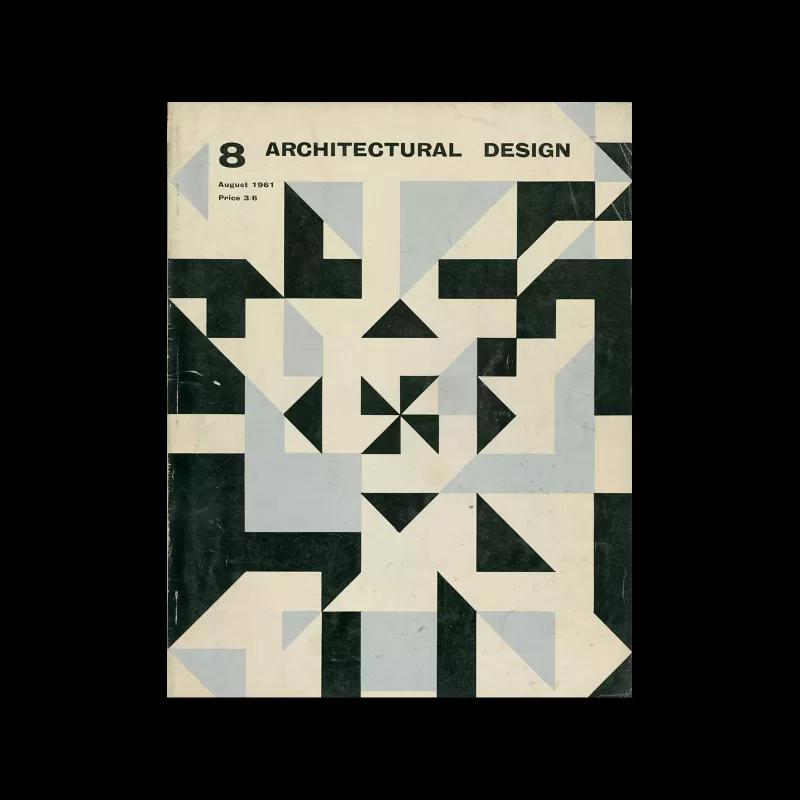 Architectural Design, August 1961. Cover design by Theo Crosby