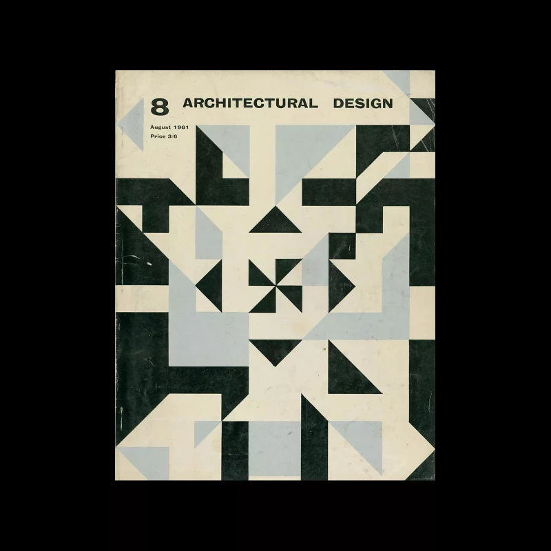 Architectural Design, August 1961. Cover design by Theo Crosby
