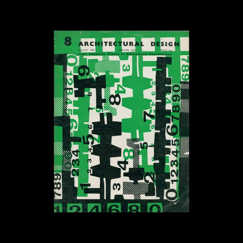 Architectural Design, August 1965. Cover design by Theo Crosby