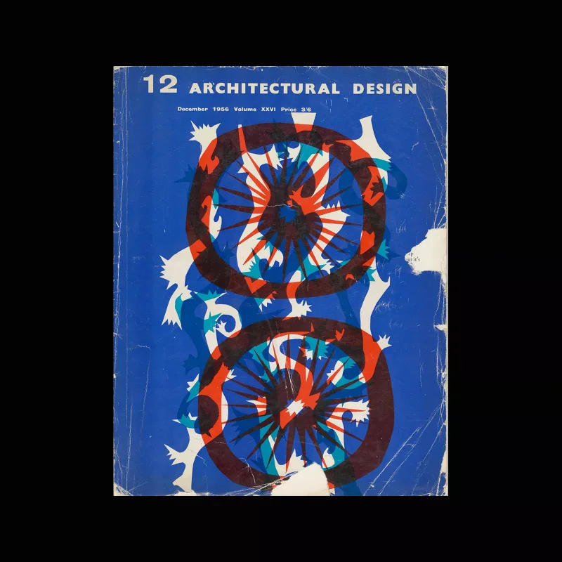 Architectural Design, December 1956. Cover design by Theo Crosby