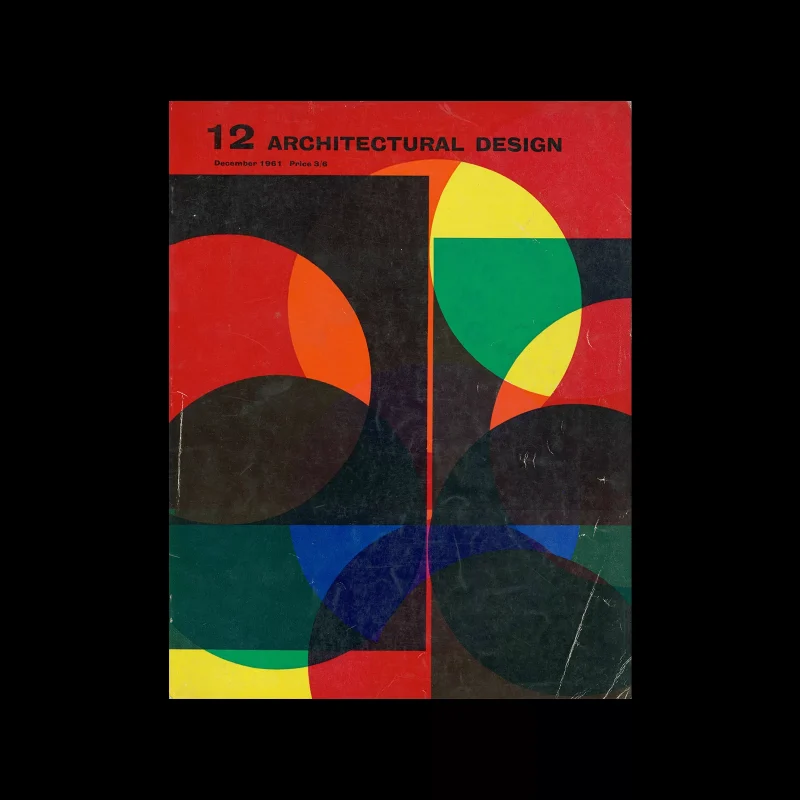 Architectural Design, December 1961. Cover design by Theo Crosby