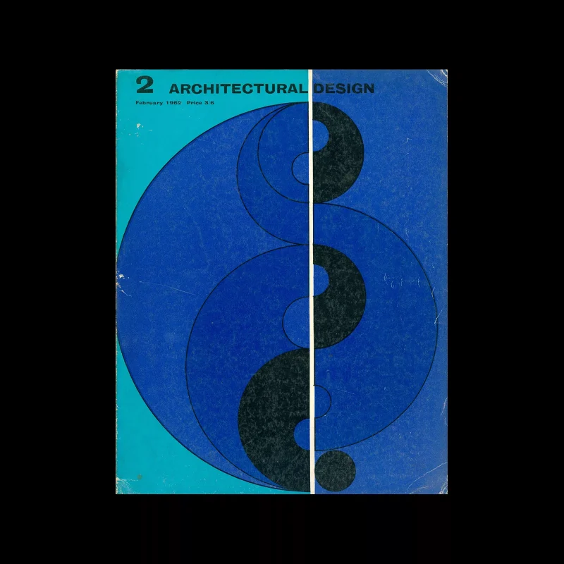 Architectural Design, February 1962. Cover design by Theo Crosby