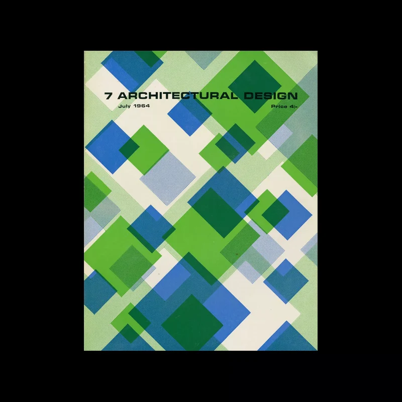Architectural Design, July 1964. Cover design by Theo Crosby