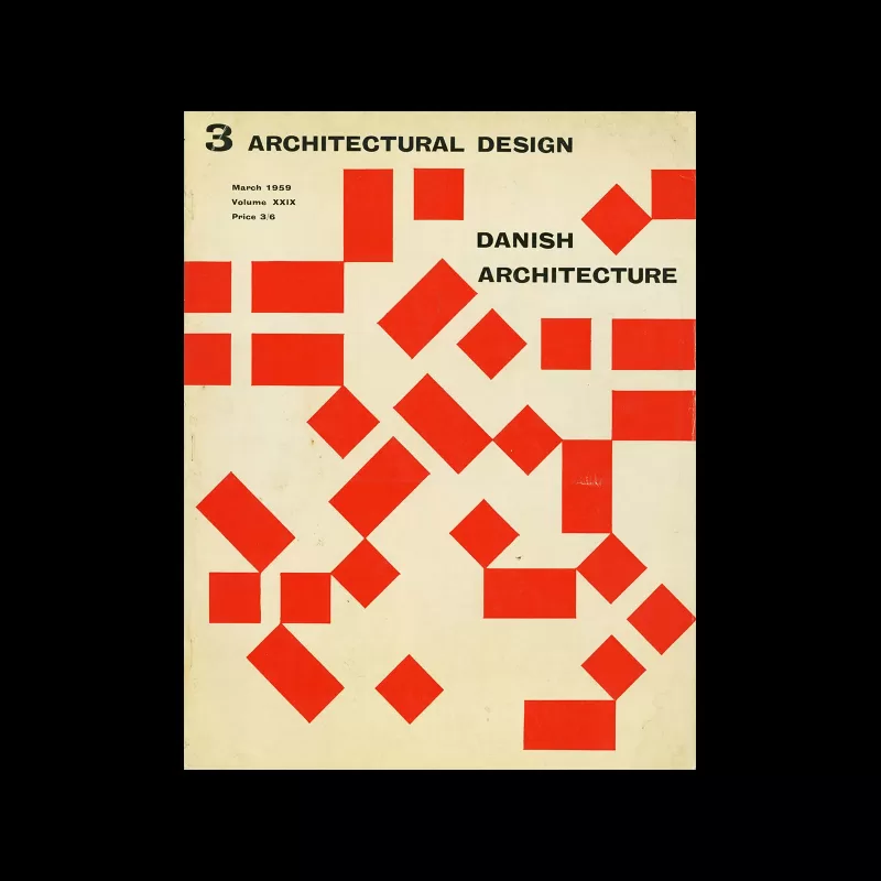 Architectural Design, March 1959. Cover design by Theo Crosby
