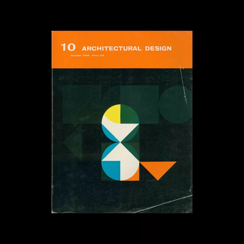 Architectural Design, October 1960. Cover design by Theo Crosby