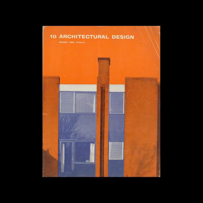 Architectural Design, October 1963. Cover design by Theo Crosby