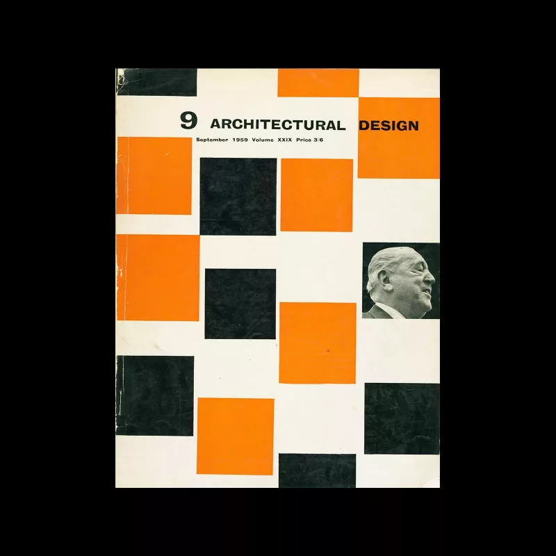 Architectural Design, September 1959. Cover design by Theo Crosby