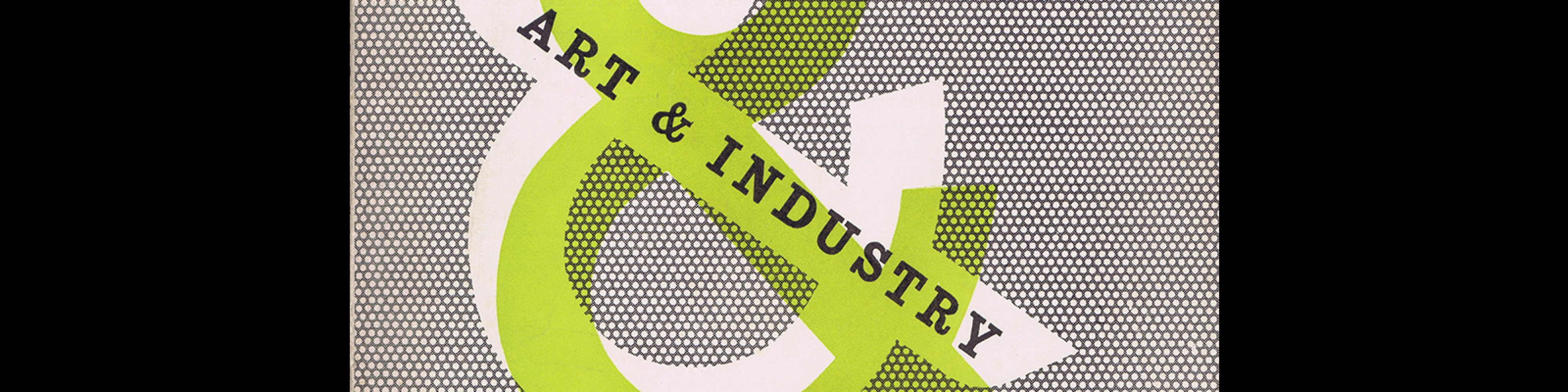Art & Industry 288, June 1950. Cover design by Hans Schleger /Zero