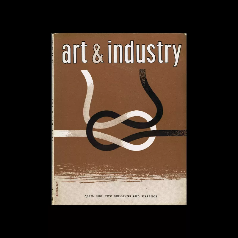 Art & Industry 297, April 1951. Cover design by Tom Eckersley