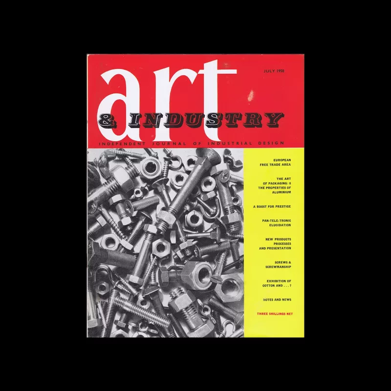 Art and Industry 385, July 1958