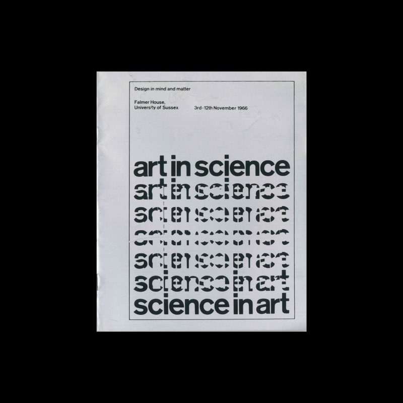 Art in Science, Design in Mind and Matter, University if Sussex, 1966