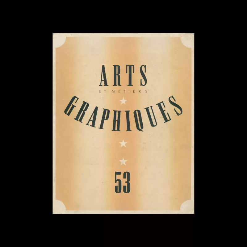 Arts et Metiers Graphiques, 53, 1936