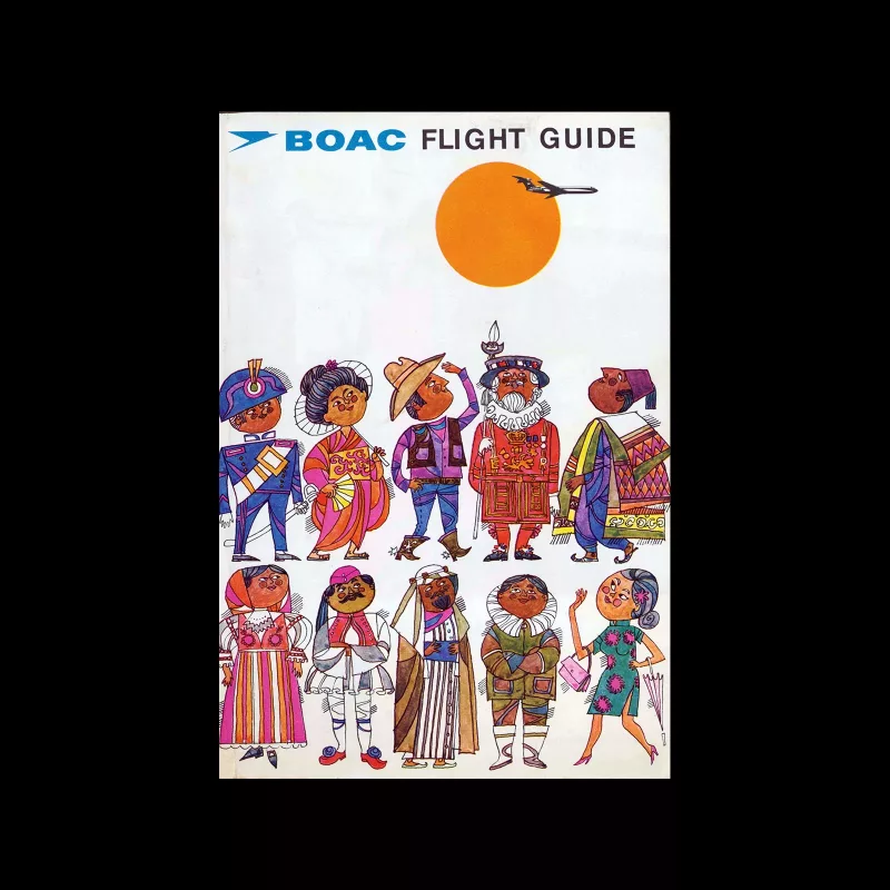 BOAC Flight Guide and Menu, 1967