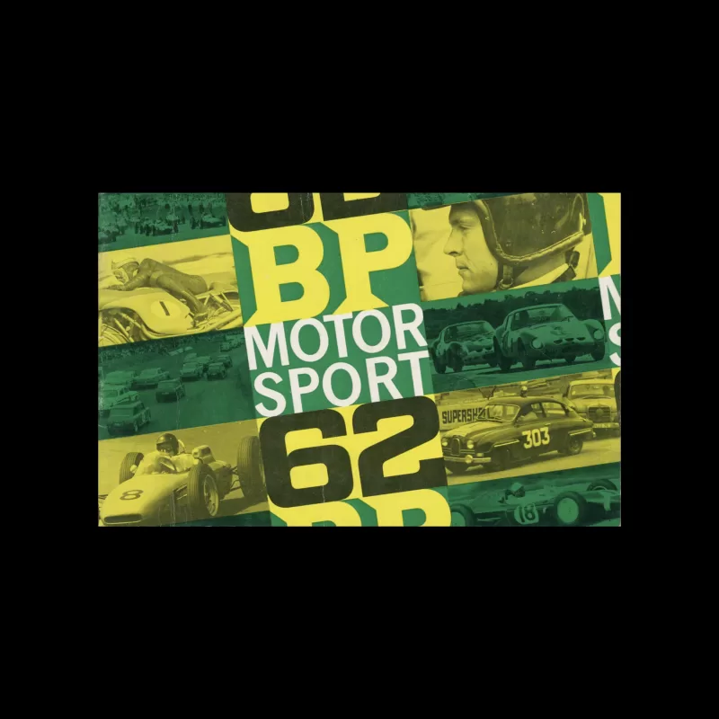 BP Motor Sport '62, BP, 1962. Designed by Newman Neame Limited