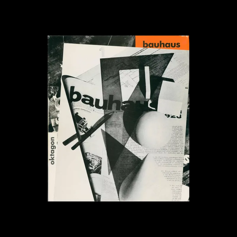 Bauhaus. Drucksachen, Typografie, Reklame, Oktagon, 1995