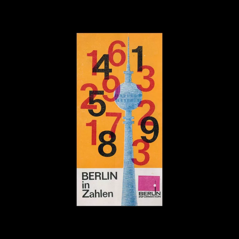 Berlin in Numbers, Berlin-Information Brochure, 1973