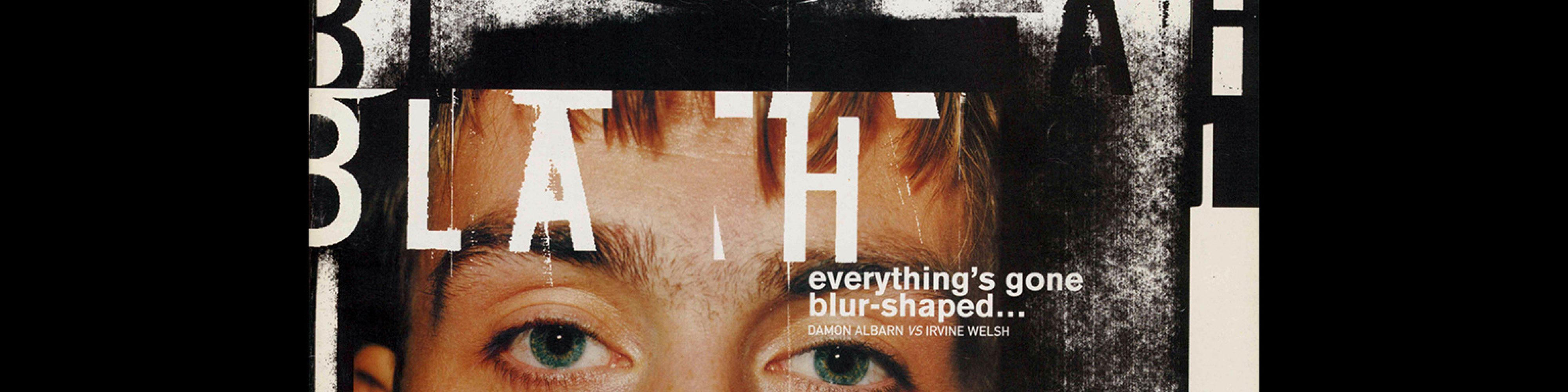 Blah Blah Blah, #1, April 1996. Designed by Chris Ashworth, Neil Fletcher and Amanda Sissons (Substance)