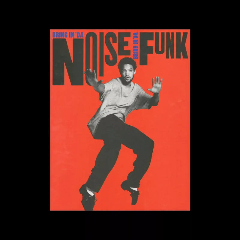 Bring in ‘da Noise, Bring in ‘da Funk, The Joseph Papp Public Theatre, 1996. Designed by Paula Scher