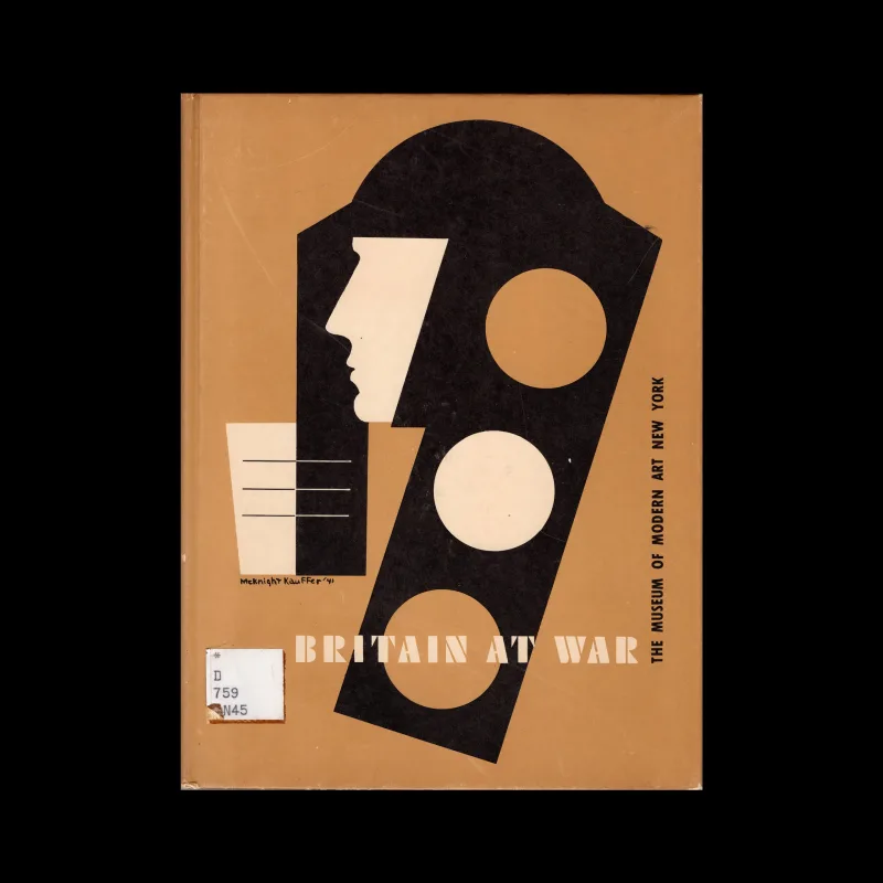 Britain at War, The Museum of Modern Art, New York, 1941. Cover design by McKnight Kauffer