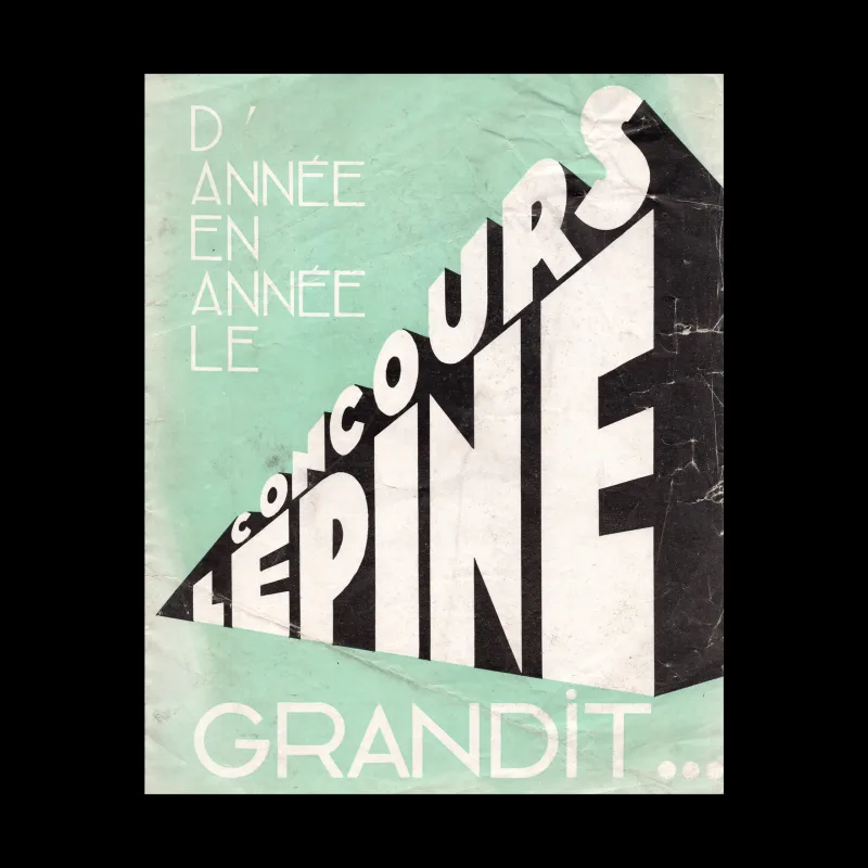 D’Année en Année le Concours Lépine Grandit, Brochure, 1933
