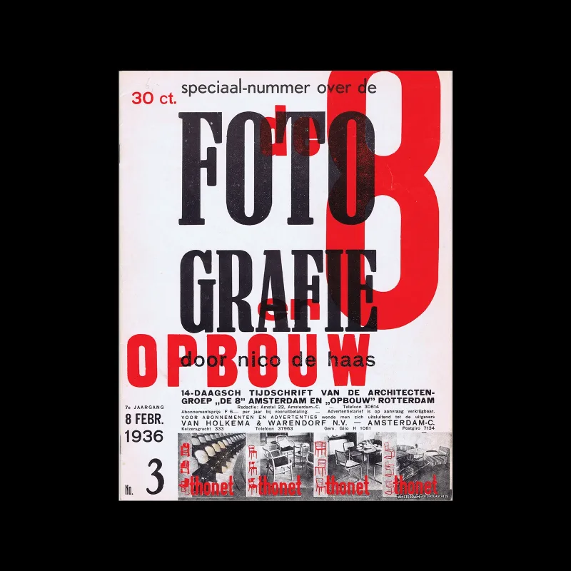 De 8 en Opbouw, 07e jaargang No 03, 8 February 1936