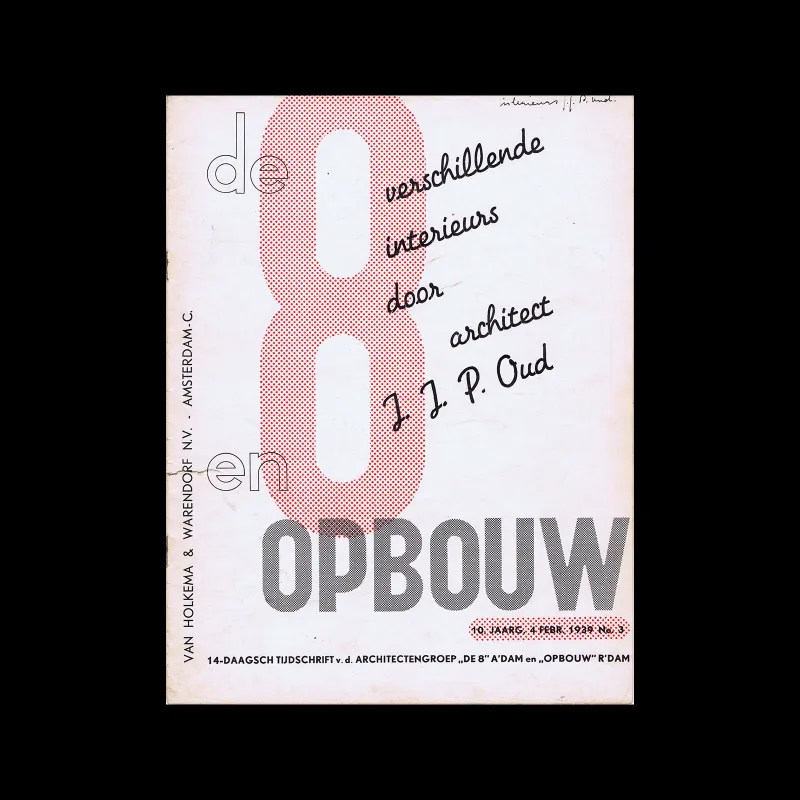 De 8 en Opbouw, 10e jaargang No 03, 4 February 1939