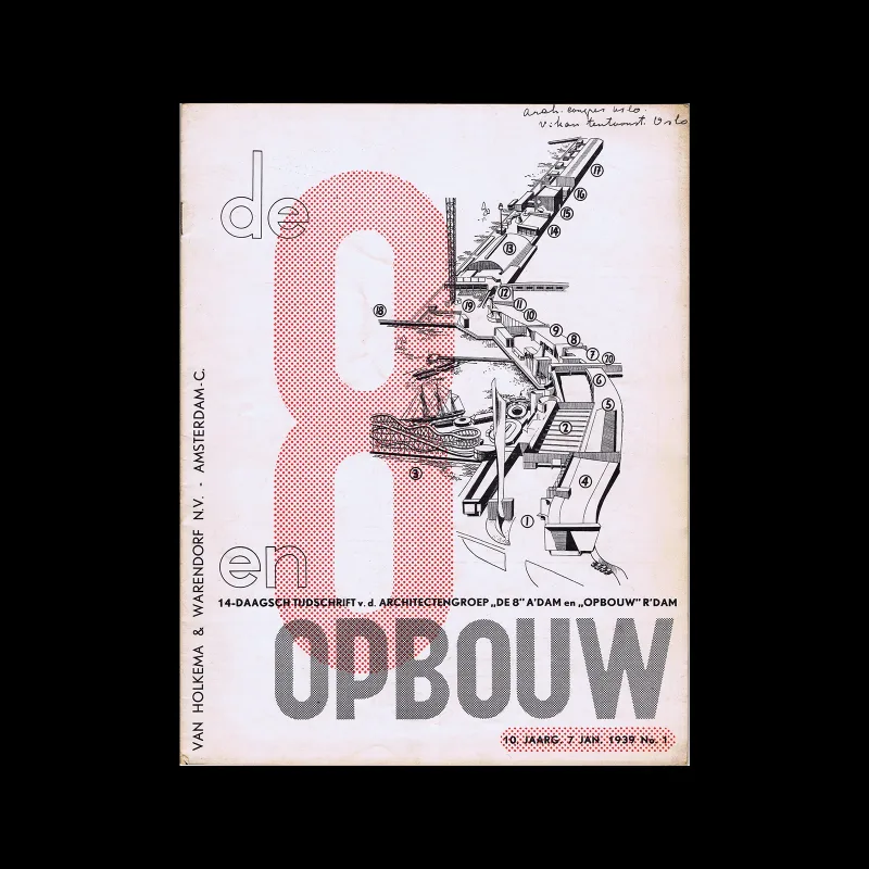 De 8 en Opbouw, 10e jaargang No 21, 7 January 1939