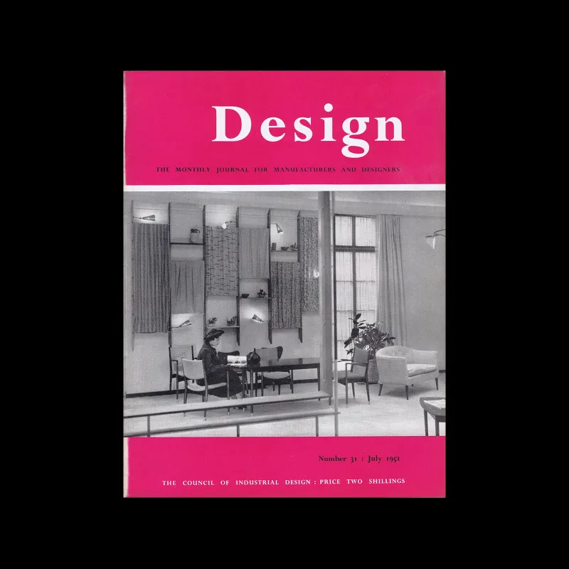 Design, Council of Industrial Design, 031, July 1951