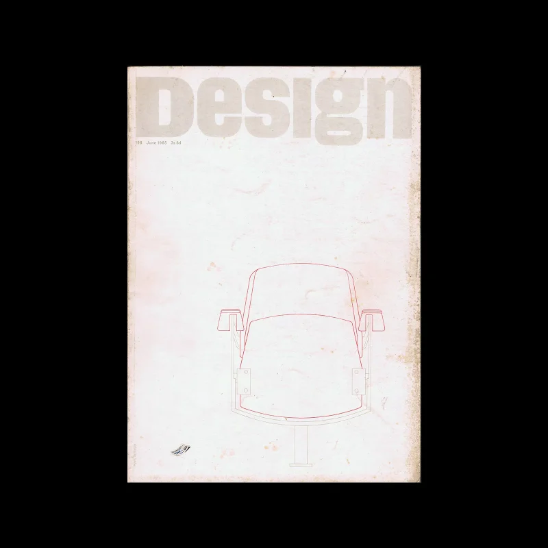 Design, Council of Industrial Design, 198, June 1965. Cover design by Hans Schleger