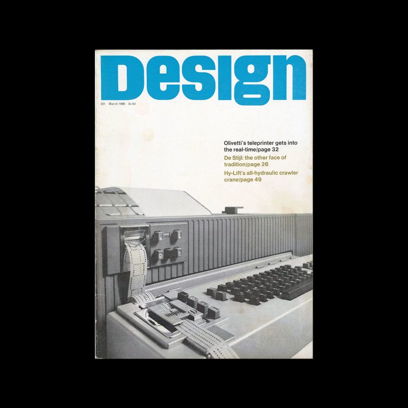 Design, Council of Industrial Design, 231, March 1968