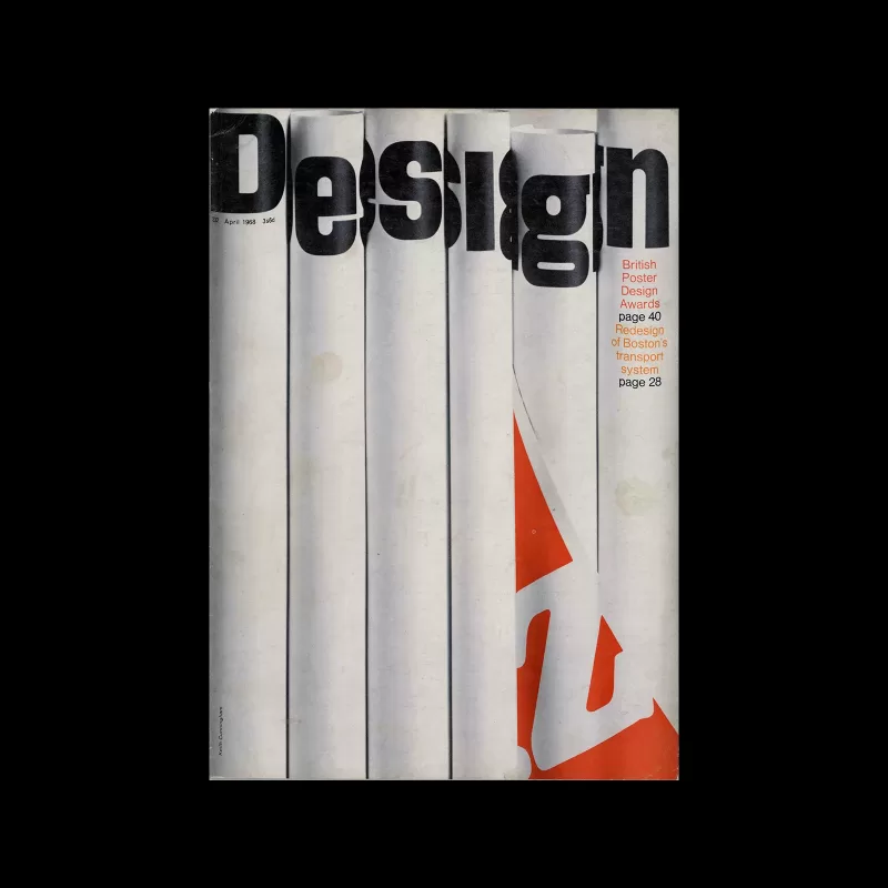 Design, Council of Industrial Design, 232, April 1968. Cover design by Keith Cunningham