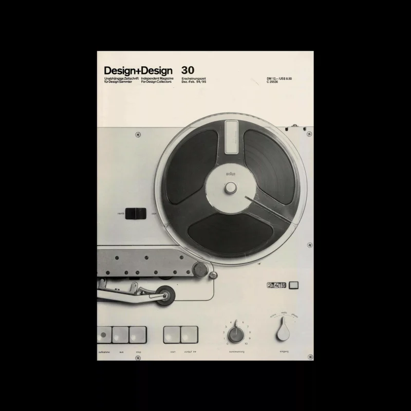 Design+Design, 30, 1994. Designed by Jo Klatt.