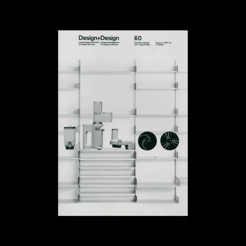 Design+Design, 60, 2002. Designed by Jo Klatt.