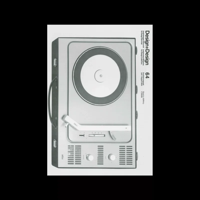 Design+Design, 64, 2003. Designed by Jo Klatt.